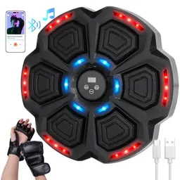 Smart Bluetooth Boxing Machine für Zuhause - Ideal für Kinder und Erwachsene, inkl. Boxhandschuhe