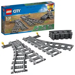 LEGO City Weichen Erweiterungsset für Kinder, Spielzeug Set 60238