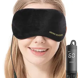 AROMA SEASON Elektrisch beheizbare Wärmebrille für entspannte Augen