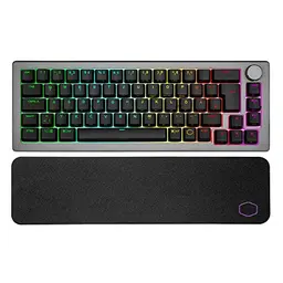 Cooler Master CK721 Gaming Tastatur - 65% Layout, RGB, Hybrid Wireless, Space Grau, DE - QWERTZ