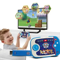 VTech ABC Smile TV - PAW Patrol Lernkonsole für Kinder von 3-7 Jahren