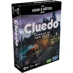 Hasbro Cluedo Escape Verrat in der Villa - Krimi- und Rätselspiel für die ganze Familie (ab 10 Jahren), bis 6 Spieler