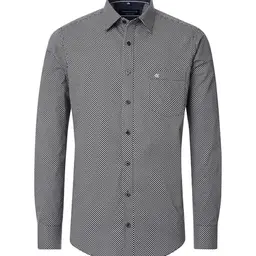 CASAMODA Herren Freizeit Hemd Langarm Grün, Comfort Fit, Größe XXL