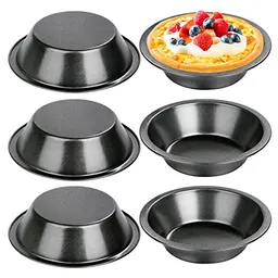 6er Set Mini Törtchenformen für Quiche und Tartes - Antihaft-Coating (12,7 cm)