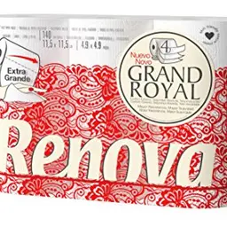 Renova Grand Royal Toilettenpapier 4-lagig – 6 Rollen