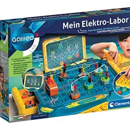 Clementoni Galileo Lab – Mein Elektro-Labor, Experimentierkasten für Kinder ab 8 Jahren