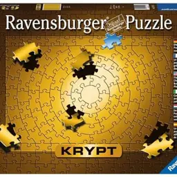 Ravensburger Krypt Puzzle Gold - Schweres Puzzle für Erwachsene und Kinder ab 14 Jahren, 631 Teile