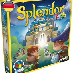 Splendor Kids – Space Cow, Kinderspiel für 2-4 Spieler, ab 6 Jahren, Spieldauer 25 Minuten, Deutsch
