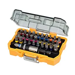 DEWALT 32-tlg. Schrauberbit-Set mit Schnellwechsel und Farbcodierung