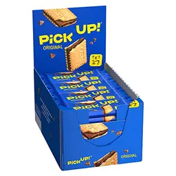 Leibniz PiCK UP! Choco Riegel - Knuspriger Keks mit Schokolade - Idealer Snack für unterwegs - 24 x 28 g