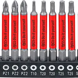BGS 4831 Antirutsch-Bit-Satz magnetisch 10-teilig