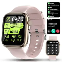 Smartwatch für Damen und Herren, 1,83" HD Touchscreen, Fitness Tracker mit 130+ Sportmodi und Herzfrequenzmonitor