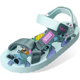 Disney Stitch Kinder Zehentrenner Mädchen Sandalen mit verstellbarem Riemen