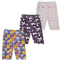 FLYISH DIRECT Kinder Radlerhose 3-Pack mit Sonnenschutz UPF 40+, Sommer Leggings