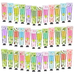 Handcreme Geschenkset, 36 Mini Handcremes für Frauen, Feuchtigkeitscreme für trockene Hände – ideales Weihnachtsgeschenk, 1080ml