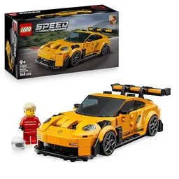 LEGO Speed Champions Porsche 911 GT3 RS - Spielzeugauto mit Minifigur, kreatives Geschenk für Jungen und Sportwagen-Fans ab 9 Jahre