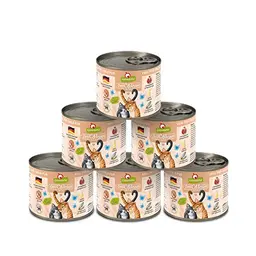 GranataPet DeliCatessen Kalb PUR, Getreidefreies Nassfutter für Katzen, 6 x 200 g