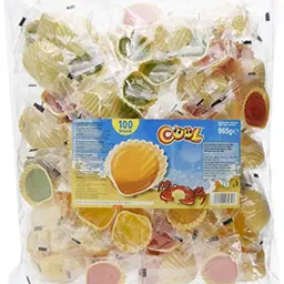 COOL 100 Schleckmuscheln, einzeln verpackt, 965 g