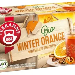 Teekanne Bio Wintertee Winter Orange, 4er Pack