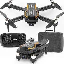 Drohne mit Dual HD Kamera, 720P WiFi Live-Übertragung, Headless-Modus und 3D-Flips für Kinder und Erwachsene