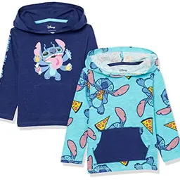 Amazon Essentials Jungen T-Shirts mit Kapuze, 2er-Pack, Disney | Marvel | Star Wars, 2 Jahre
