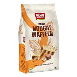 Rosengarten Dinkel-Nougat Waffeln, 100g