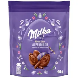 Milka Feine Eier Alpenmilch 90g - Osterschokolade für das Osternest