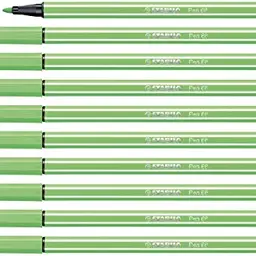 STABILO Premium Filzstift Pen 68, 10er Pack - Minzgrün