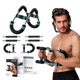 TOPtoper Portable Twister Armtrainer – Verstellbarer Brusttrainer für Fitnessübungen überall