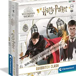 Clementoni Harry Potter Quidditch-Turnier - Gesellschaftsspiel für Kinder ab 8 Jahren