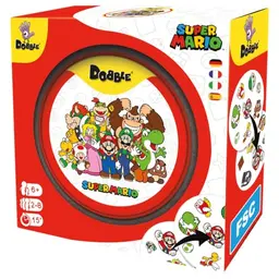 Dobble Super Mario - Familienspiel für 2-8 Spieler, ab 6 Jahren, in Deutsch und Mehrsprachig