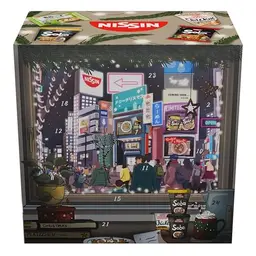 Nissin Adventskalender – 24 Sorten Instant-Nudeln, asiatische Wok- & Ramen-Styles