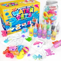 Magic Water Elf Bastelset für Kinder – DIY Wasserperlen und Squishy Set ab 3 Jahren, Geschenk für Mädchen und Jungen