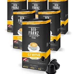 Nespresso-kompatible Crema Kaffee Kapseln, 60 Stück