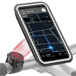 Shapeheart Magnetische Handyhalterung für Fahrrad & Motorrad - Wasserdichte Tasche für Smartphones