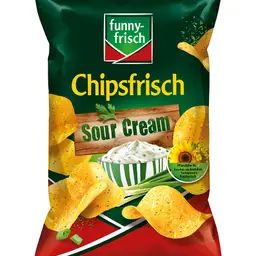 funny-frisch Chipsfrisch Sour Cream 150g