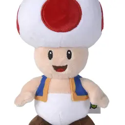 Nintendo Super Mario Plüsch Toad, 20 cm, grün