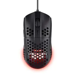Trust Gaming GXT 928 Helox Gaming Maus - Ultraleicht, 6 Tasten, RGB-Beleuchtung, Schwarz