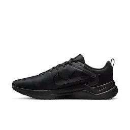 Nike Herren Downshifter 12 Sneaker, Schwarz/Grau, Größe 43 EU