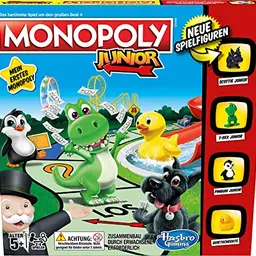 Monopoly Junior für Kinder ab 5 Jahren – Spaß für die ganze Familie
