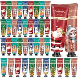 Weihnachten Geschenkset: 40 Pack Mini Körperlotion (1200ML) für trockene Haut - Perfekte kleine Weihnachtsgeschenke für Frauen