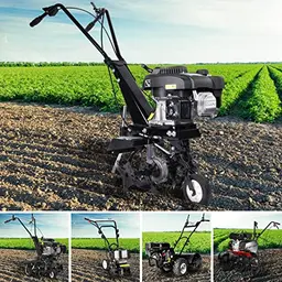 BRAST Motorhacke – Benzin Gartenfräse für kleine bis große Grundstücke