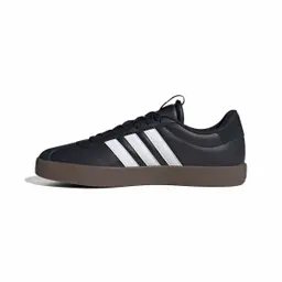 adidas Herren VL COURT 3.0 Schuhe, Schwarz/Weiß, EU 43 1/3