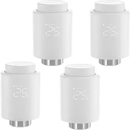 SONOFF TRVZB Zigbee Smart Heating Thermostat, 4er Pack, Energiesparend, Kompatibel mit Alexa/Google Home