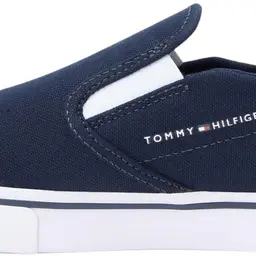 Tommy Hilfiger Herren Sneaker Core Slip On, Blau (Desert Sky), Größe 40