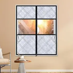 Wärmeschutzfolie Fenster für Heimbüro und Garage (80 x 120 cm)