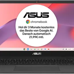 ASUS Chromebook CM1 | 14" Full-HD | 4 GB RAM | 128 GB eMMC | ChromeOS | Gravity Grey