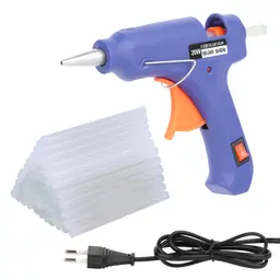 Heißklebepistole 20W mit 60 Klebesticks, handlich, für DIY, Handwerk & Reparaturen