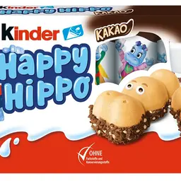 Happy Hippo Kakao 1 Packung mit 5 Riegeln à 20,7g