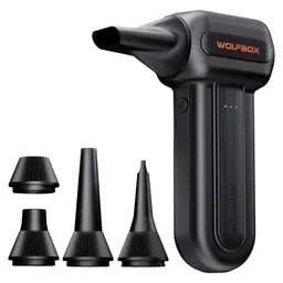WOLFBOX MF60 kabelloses Staubgebläse, 110.000 RPM, 3-Gang für Auto